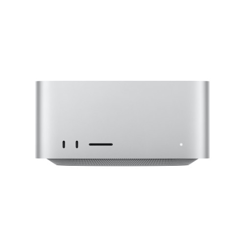 Mac Studio - Silver - M3 Ultra (28-core CPU / 60-core GPU) - Front: Two Thunderbolt 5, one SDXC (Keyboard and Mouse Sold Separately)