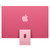 iMac 24in Retina 4.5K - Pink - M4 (10-core CPU / 10-core GPU) - 24GB - 512GB SSD - Magic Kb w/Touch ID - GbE