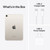 iPad mini (A17 Pro) 8.3in Wi-Fi + Cellular 256GB - Starlight