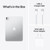 iPad Pro 11in (M4) Wi-Fi + Cellular 1TB with Standard Glass - Silver
