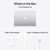 MacBook Air 15.3in - Silver - M4 (10C CPU / 10C GPU) - 16GB - 256GB SSD