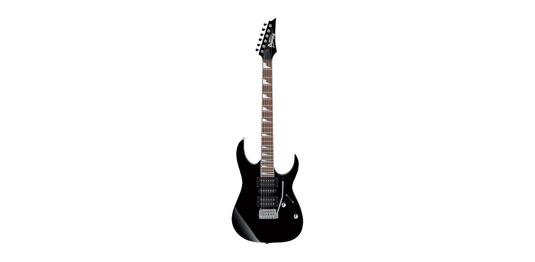 The Ibanez RG170DX BKN Electric Guitar Black Night On Sale at