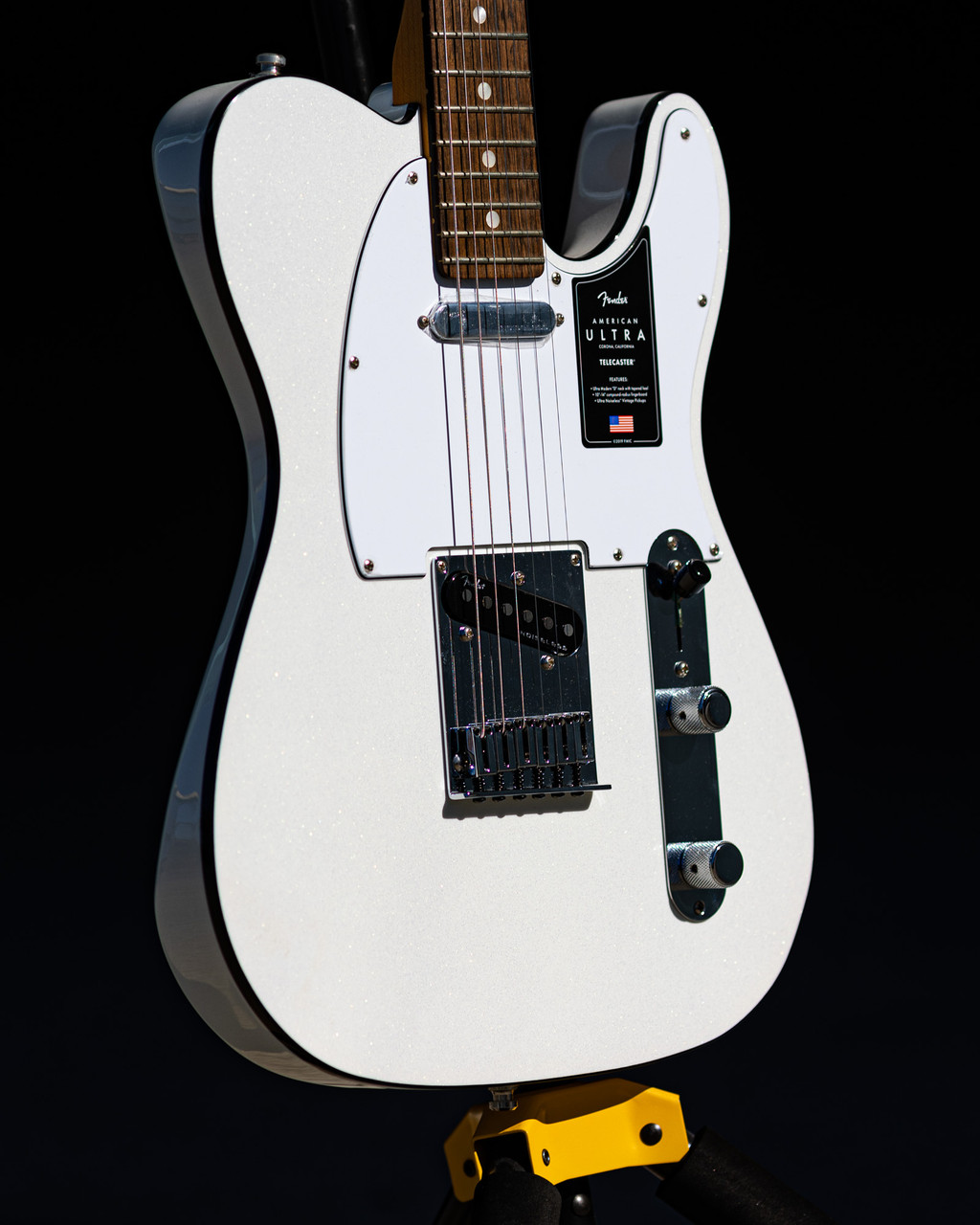 fender ultra telecaster arctic pearl