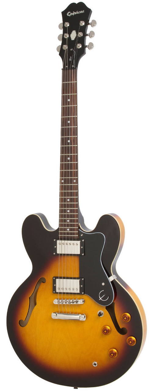 sunburst epiphone dot