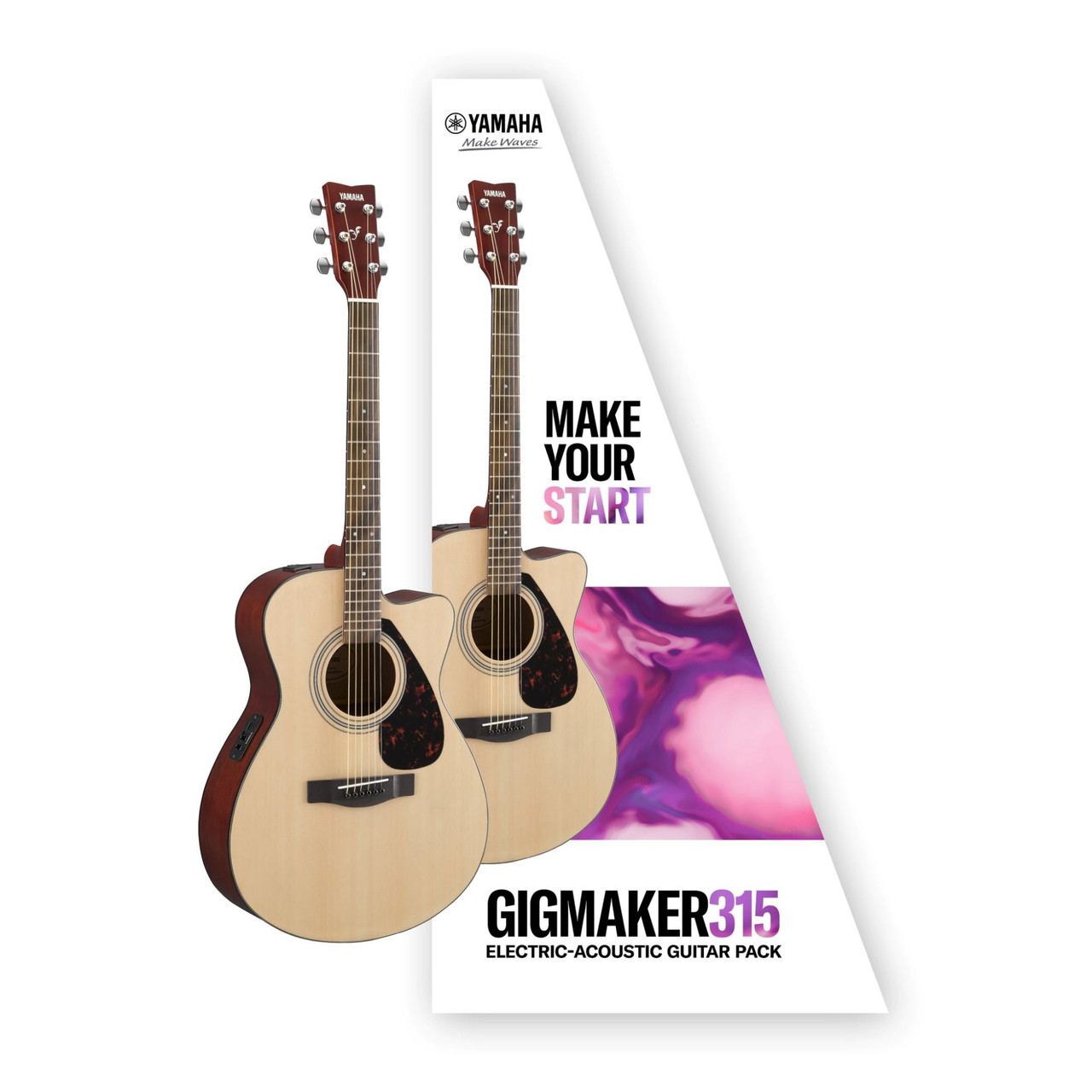 Yamaha Gigmaker F315P Acoustic Guitar Pack - Best Beginner Guitar
