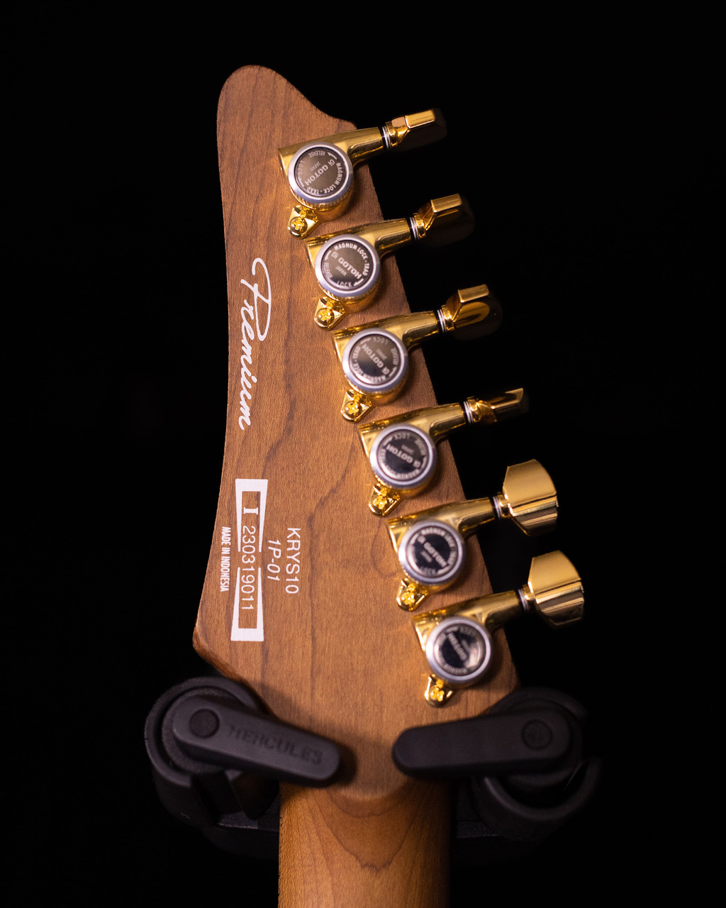 Ibanez KRYS10 Scott LePage Signature Electric Guitar - Gold