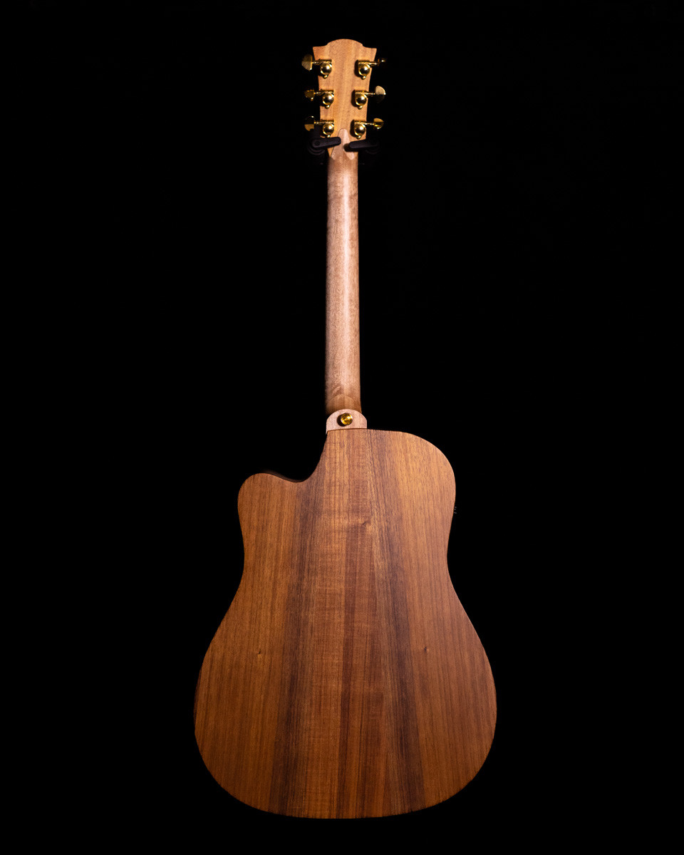 Cole Clark FL2EC-BLBL All Blackwood Acoustic Electric Dreadnought