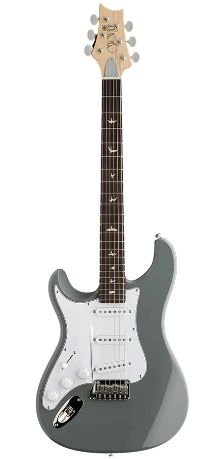 PRS SE Silver Sky Rosewood Fretboard Left Handed Storm Grey - On