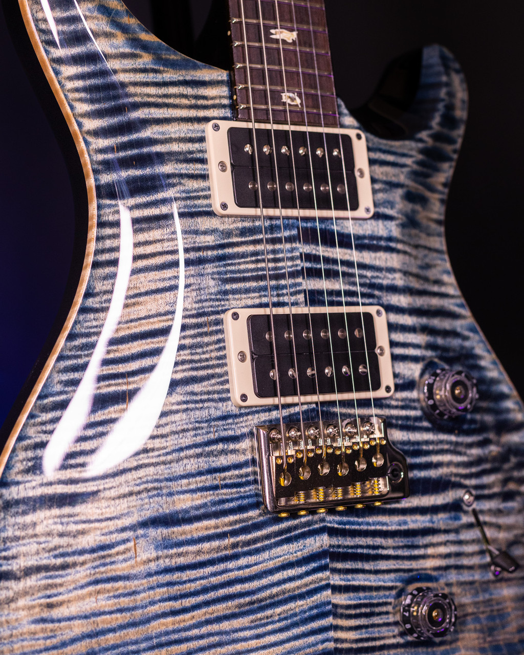 PRS Custom 24 Faded Whale Blue #2 - Electric Guitar - Guitar World