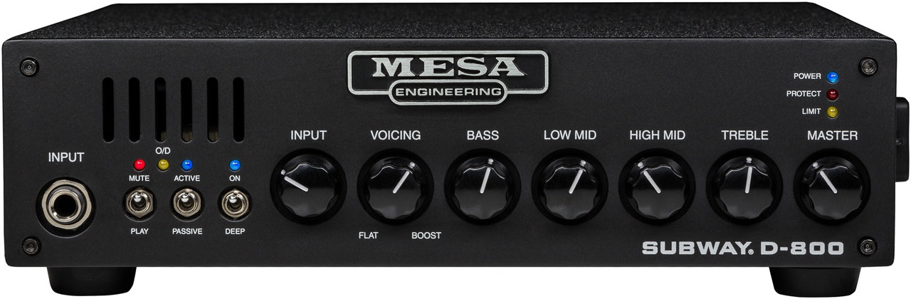 MESA BOOGIE Subway D-800+ ベースアンプヘッド ベースアンプヘッド・キャビネット】-MESA/BOOGIE-超軽量な