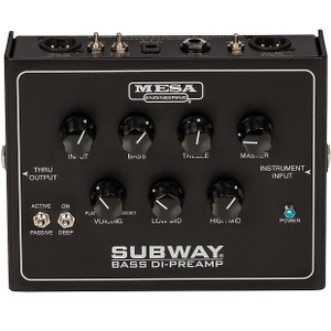 Mesa/Boogie Subway Bass DI-Preamp Bass Preamp and DI Box Mesa/Boogie Subway Bass DI-Preamp Bass Preamp and DI Box