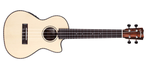 CORDOBA 21T-CE S/T TENOR A/E C/WAY UKE SP/ST-EBONY W/BAG