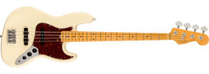 Fender American Professional II Jazz Bass, Maple Fingerboard, Olympic White Guitar World Qld Ph 07 55962588