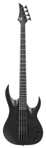 S by Solar AB4.4 4-String Bass – Carbon Black Matte — front view