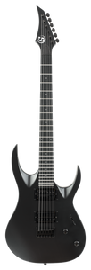S by Solar AB4.6 Electric Guitar – Carbon Black Matte — front view