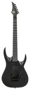 S by Solar AB4.6 FRC Electric Guitar – Carbon Black Matte — front view