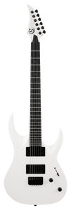 S by Solar AB4.6 Electric Guitar – White Matte — front view