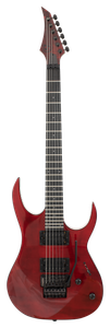 S by Solar SB4.6 FRFBR Electric Guitar – Flame Blood Red — front view