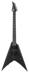 S by Solar VB4.6 Electric Guitar – Carbon Black Matte — front view