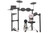 Yamaha DTX452K Plus Electronic Drum Kit, front view of the full kit on its four-leg rack with module, kick pad and pedals