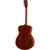 Yamaha FS850 in Natural, back view of the mahogany back and sides