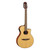 Yamaha NTX1 Nylon Acoustic Electric Guitar in Black, back of the body and neck