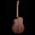 Pratley Classic D-SCE-BWBW All Blackwood Dreadnought Cutaway - back view showing the solid Australian blackwood back and Queensland maple neck