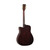Yamaha TAG3 C TransAcoustic Dreadnought Cutaway Guitar - Natural Gloss, view 3