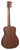 Martin LX1E Little Martin Acoustic-Electric Travel Guitar with Gig Bag - back view