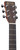 Martin LX1E Little Martin Acoustic-Electric Travel Guitar with Gig Bag - headstock detail