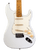 JET GUITARS JS-300 ELECTRIC GUITAR ROASTED MN OLYMPIC WHITE