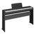 Yamaha P143B digital piano in black, front view