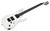 S by Solar AB4.6 Electric Guitar – White Matte — angled body view