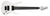S by Solar AB4.7 7-String Electric Guitar – White Matte — rear view