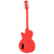 Full rear view of the mahogany body and set neck
