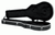 Gator GC-LPS guitar case open, showing plush-lined EPS foam interior
