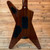 Dean USA ML Slime rear body detail - black tremolo and control cavity covers on natural mahogany