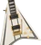 Close-up of the Randy Rhoads CD1 body: Seymour Duncan '59 and JB humbuckers in gold rings, four gold knobs and vintage-style tremolo