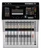 Yamaha TF1 16-channel digital mixing console, front view of the touchscreen and motorised faders
