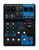 Yamaha MG06 6-Channel Analogue Mixer, front view of the six-channel analogue mixer