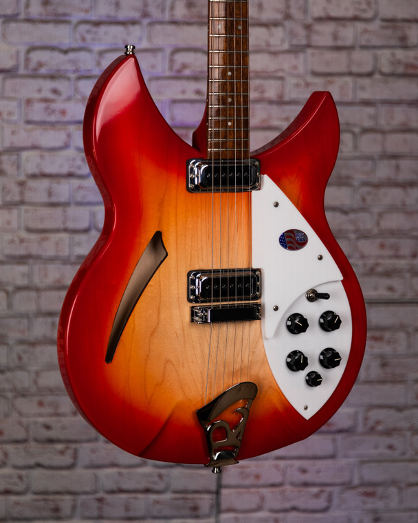 Rickenbacker 330 Semi-Hollow Body Electric Guitar Fireglo