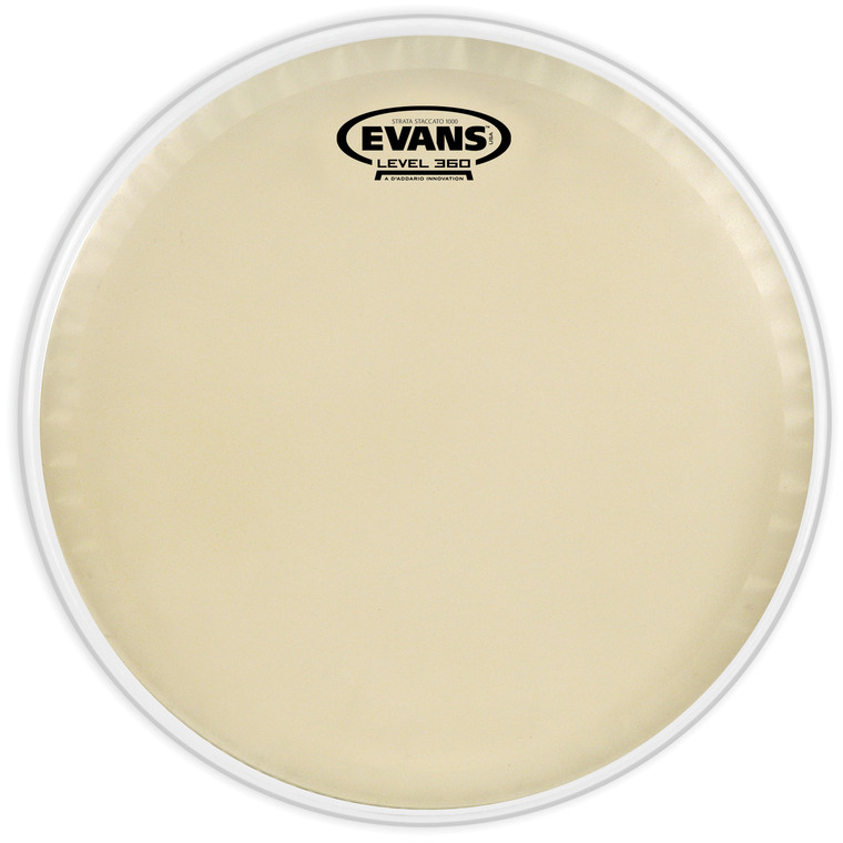 Evans Strata Staccato 1000 Concert Snare Drum Head, 14 Inch