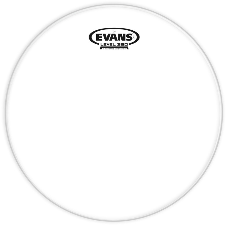 Evans G1 Clear Drum Head, 12 Inch