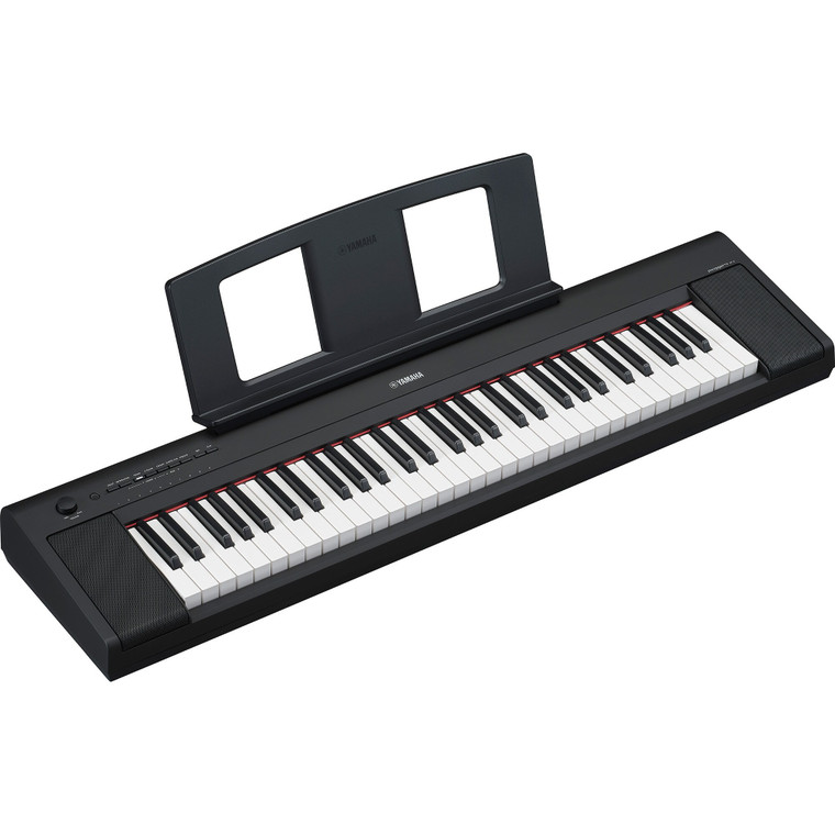Yamaha NP-15 Piaggero in Black, front view