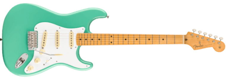 Fender Vintera '50s Stratocaster , Maple Fingerboard, Seafoam Green Guitra World Qld Ph 07 55962588