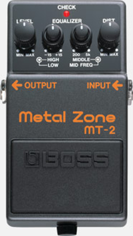 BOSS MT2 - Metal Zone - Boss Compact