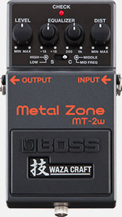 BOSS MT2W - Waza Craft Metal Zone