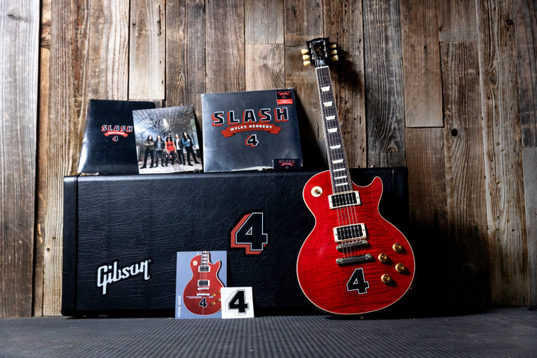 Slash Les Paul Standard Limited 4 Album Edition - Translucent Cherry 