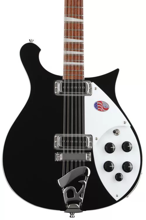 Rickenbacker 620 12-String JetGlo (620/12JG) Guitar World Qld Ph 07 55962588