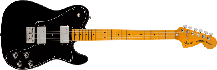 Fender American Vintage II 75 Tele DLX BLK 